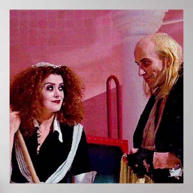 Riff Raff och Magenta Poster (Framsidan)