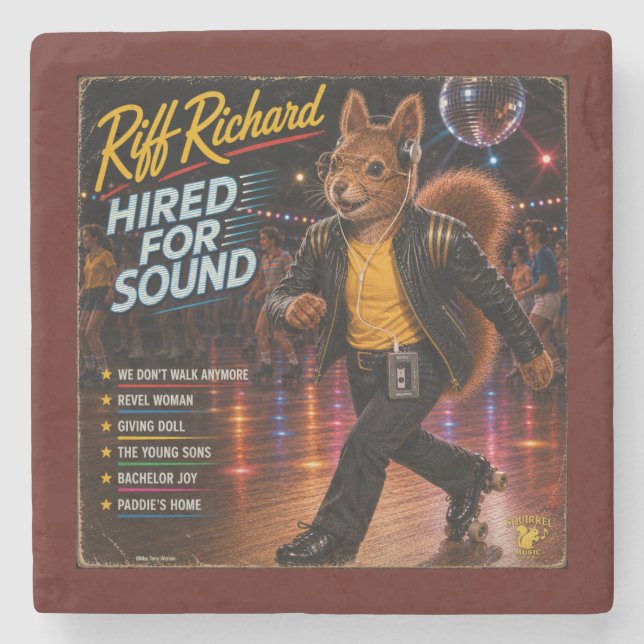Riff Richard: en Parodi Stenunderlägg (Framsidan)