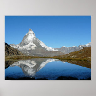Riffelsee Matterhorn affisch