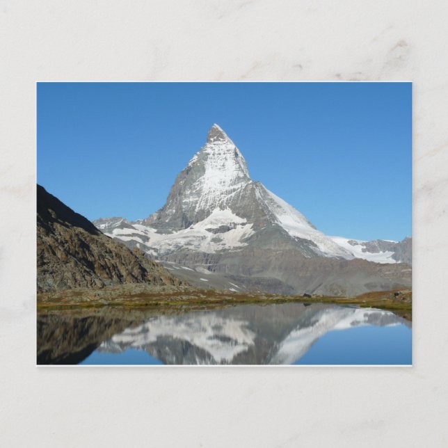 Riffelsee Matterhorn-vykort Vykort (Framsida)