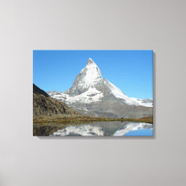 Riffelsee och Matterhorn Canvastryck