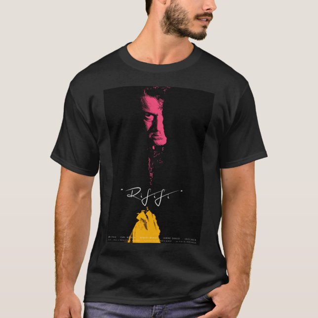 Rififi (1955) - Film poster design Classic T-Shir T Shirt (Framsida)