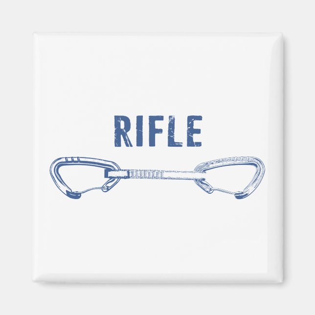 Rifle Colorado Sten klättring Quickdraw Magnet (Framsidan)