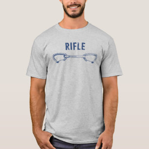 Rifle Colorado Sten klättring Quickdraw T Shirt