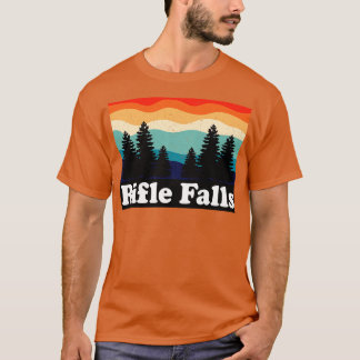 Rifle Falls Colorado Retro T Shirt