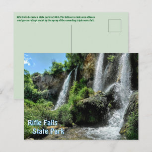 Rifle Falls State Park Vykort