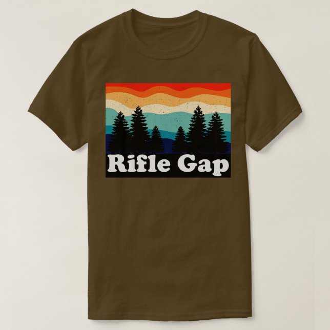 Rifle Gap Colorado Retro T Shirt (Design framsida)
