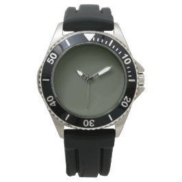 Rifle Green Solid Color Armbandsur