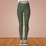 Rifle Grönt Solid Färg Leggings<br><div class="desc">Rifle Grönt Solid Färg. Den här ärliga, nedsmutsade grönten blandar gröntens naturliga toner med en ledtråd av grått och skapar ett färg som exuderar den tåliga sofistikeringen och underskattade elegansen.Det här mångsidiga färg blandar sig vackert med både neutralt och pulserande paletter, och skapar det som ett utmärkt val för att...</div>