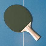 Rifle Grönt Solid Färg Pingisracket<br><div class="desc">Rifle Grönt Solid Färg. Den här ärliga, nedsmutsade grönten blandar gröntens naturliga toner med en ledtråd av grått och skapar ett färg som exuderar den tåliga sofistikeringen och underskattade elegansen.Det här mångsidiga färg blandar sig vackert med både neutralt och pulserande paletter, och skapar det som ett utmärkt val för att...</div>