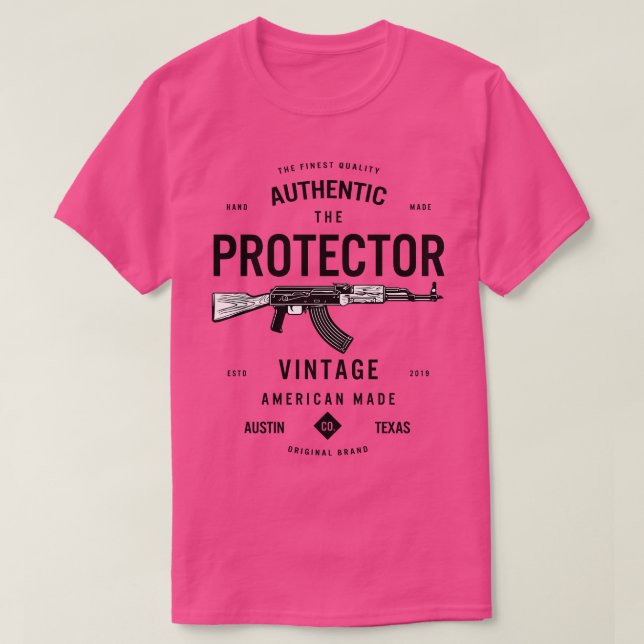 Rifle Protector T Shirt (Design framsida)