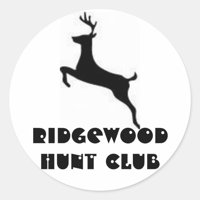 Rifler-dekal Runt Klistermärke (Framsida)