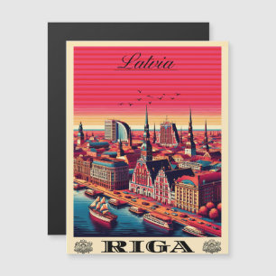 Riga City, Lettlands gåvor för vintage av baltkult