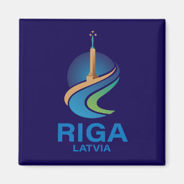 Riga Latvia Magnet