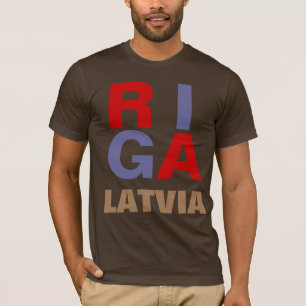RIGA LATVIA T SHIRT