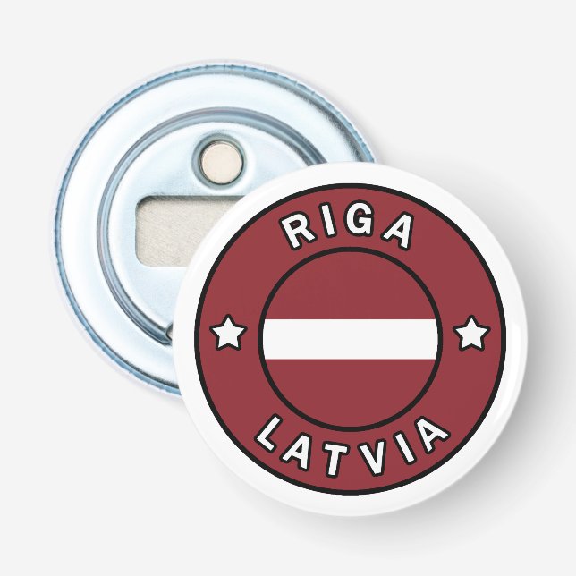 Riga Lettland Flasköppnare (Framsidan)