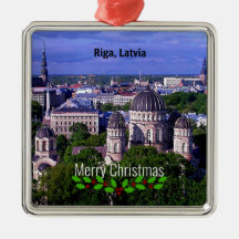 Riga, Lettland, God jul,