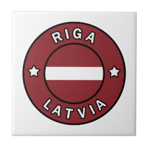 Riga Lettland Kakelplatta