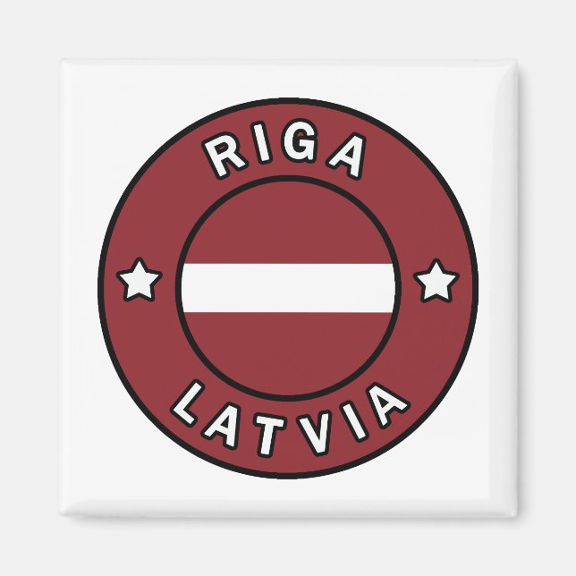 Riga Lettland Magnet (Framsidan)