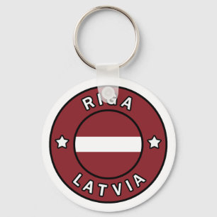 Riga Lettland Nyckelring