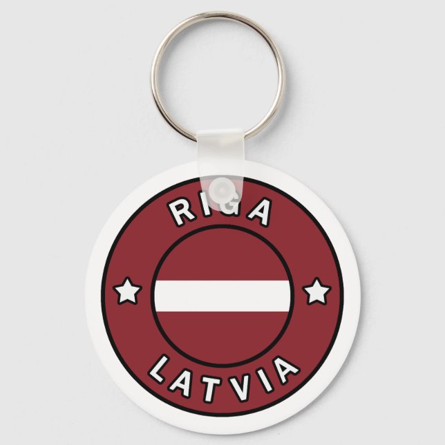 Riga Lettland Nyckelring (Framsida)
