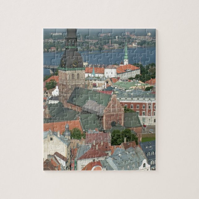Riga Lettland Pussel (Vertikal)