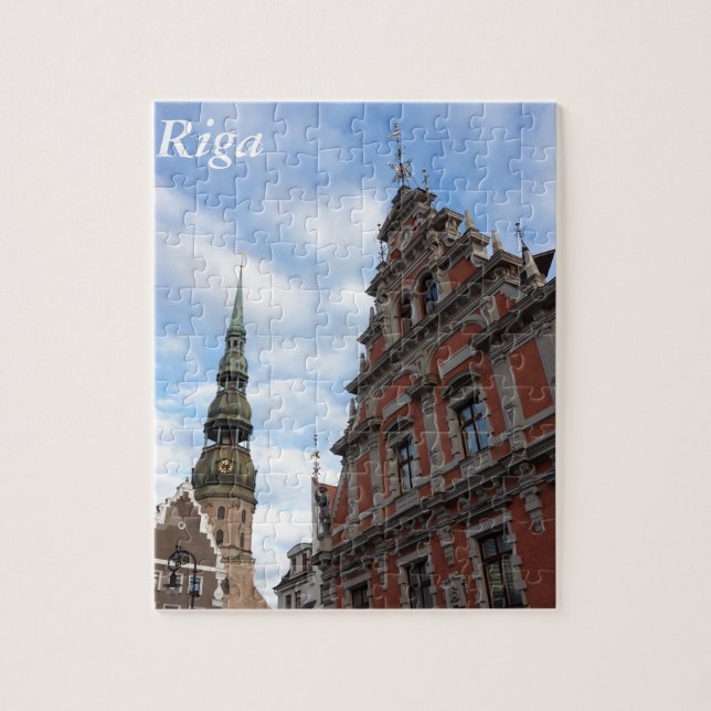Riga Lettland Pussel (Vertikal)