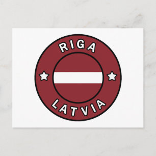 Riga Lettland Vykort