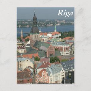 Riga, Lettland Vykort
