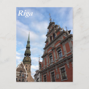 Riga, Lettland Vykort