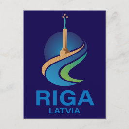 Riga Lettland Vykort