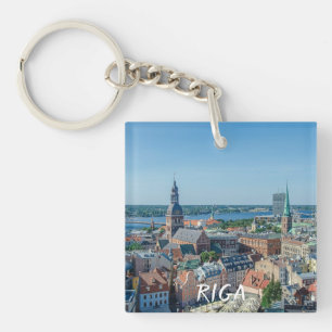 Riga-stadens centrum ovanifrån