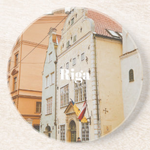 Riga stadsbild flexibel fotomagnet underlägg