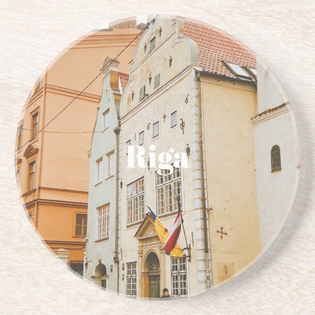 Riga stadsbild flexibel fotomagnet underlägg (Framsidan)
