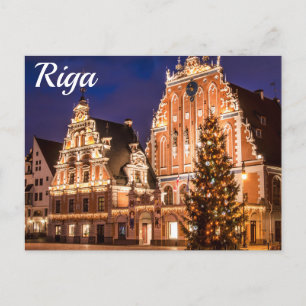 Riga-vykort, julkort vykort