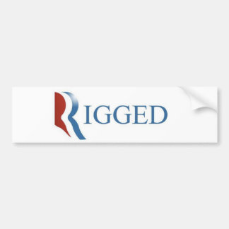 Rigged bildekal, GOP, RNC, val Bildekal