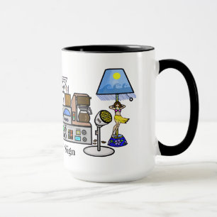 Riggen gör skinkakaffemuggen mugg