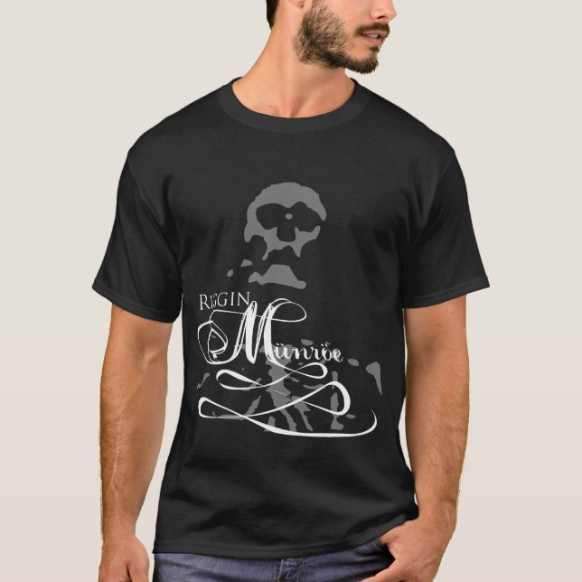 Riggin Münröe - grundläggande mörk Tee Shirt (Framsida)
