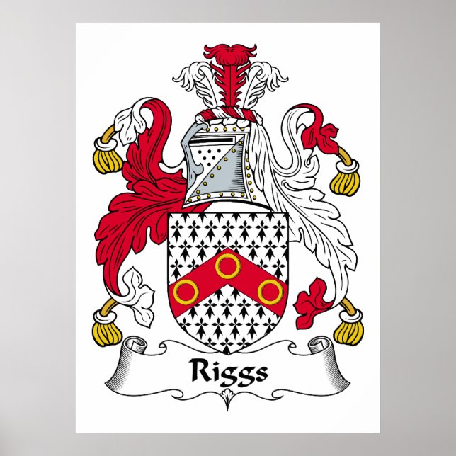 Riggs Family Crest Poster (Framsidan)