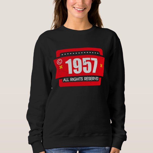 right 1957 All Rights Reserve T Shirt (Framsida)