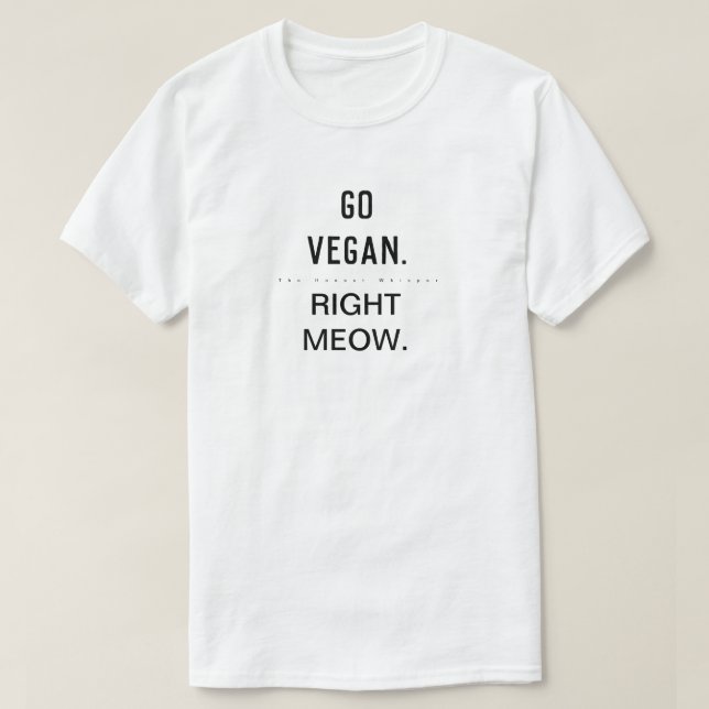 Right Meow. T Shirt (Design framsida)