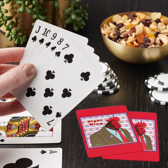 Right wing Tupp Casinokort (På plats)