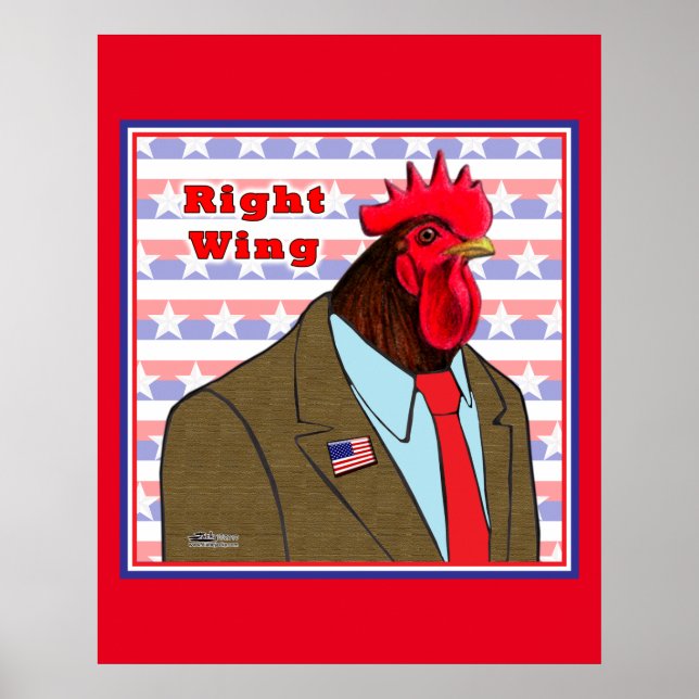 Right wing Tupp Poster (Framsidan)