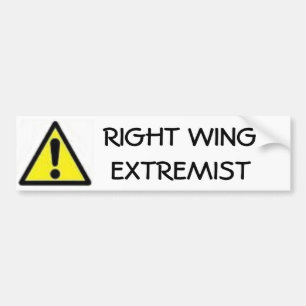 Right wingextremist bildekal