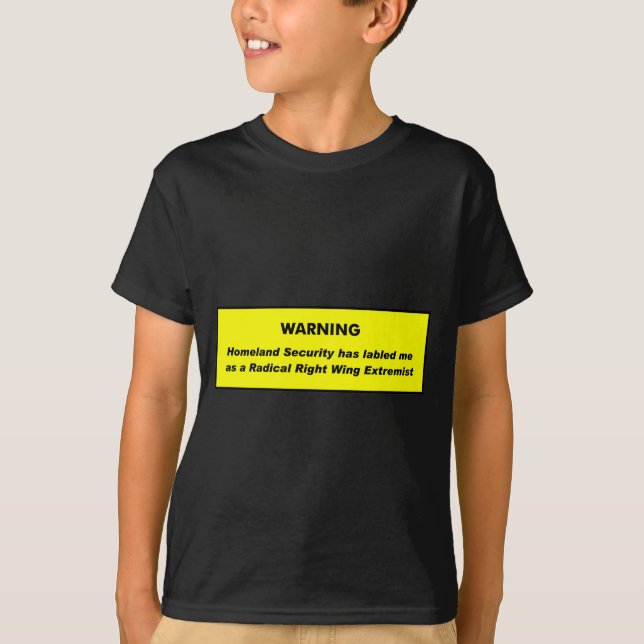 Right wingextremist tee (Framsida)