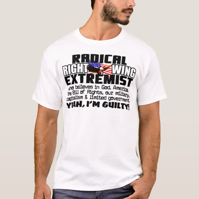 Right wingextremist tee shirt (Framsida)