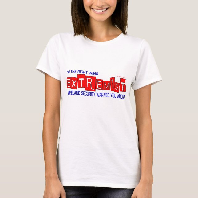 Right wingextremist tee shirt (Framsida)