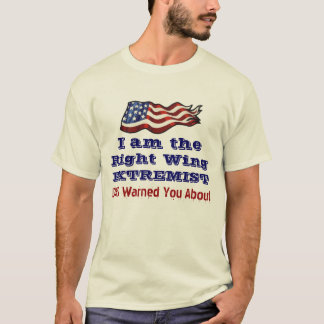 Right wingextremistDHS som omkring varnas Tee Shirt