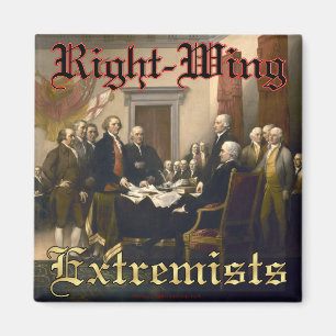 Right wingextremister magnet