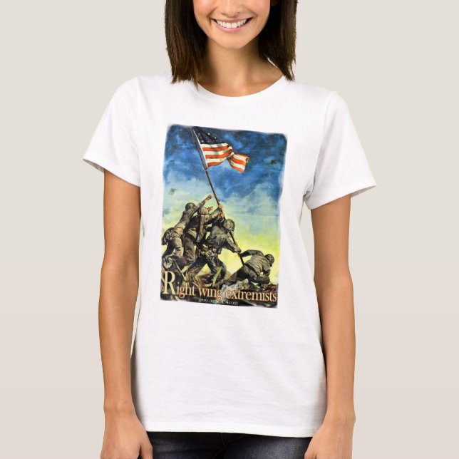 Right wingextremister t-shirt (Framsida)